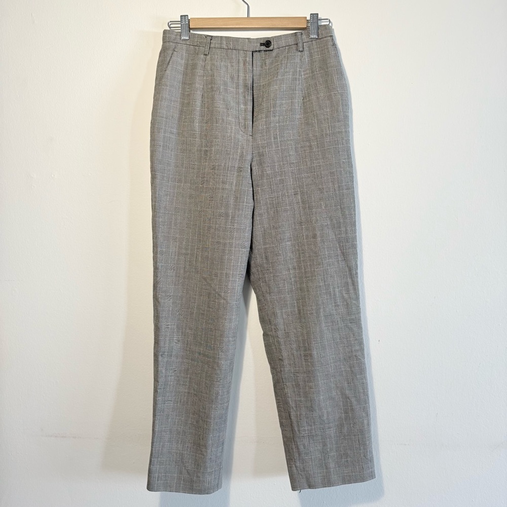 Vintage Pendleton Wool Plaid Dress Pants
